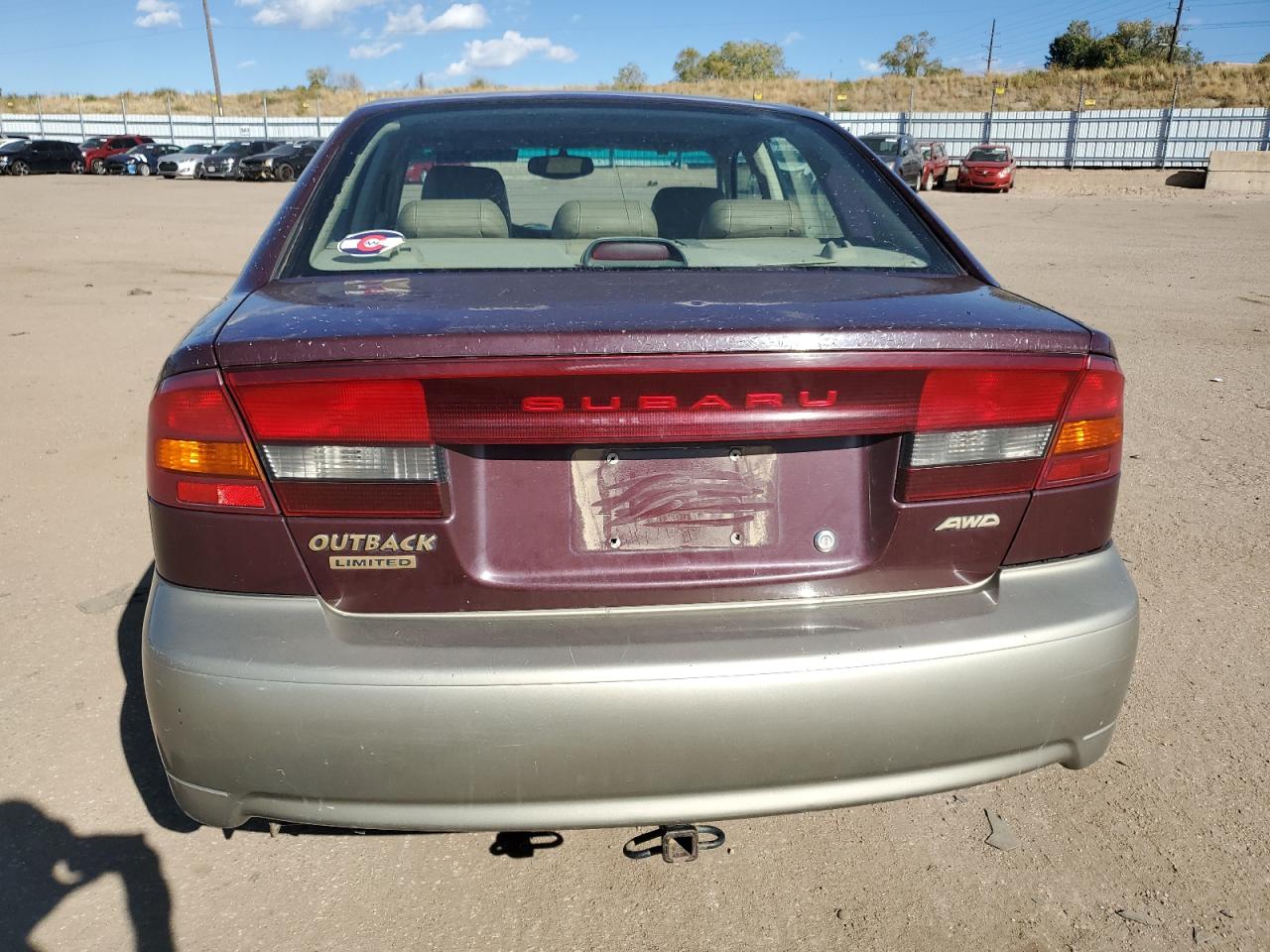 2001 Subaru Legacy Outback Limited VIN: 4S3BE686X17209647 Lot: 78462664