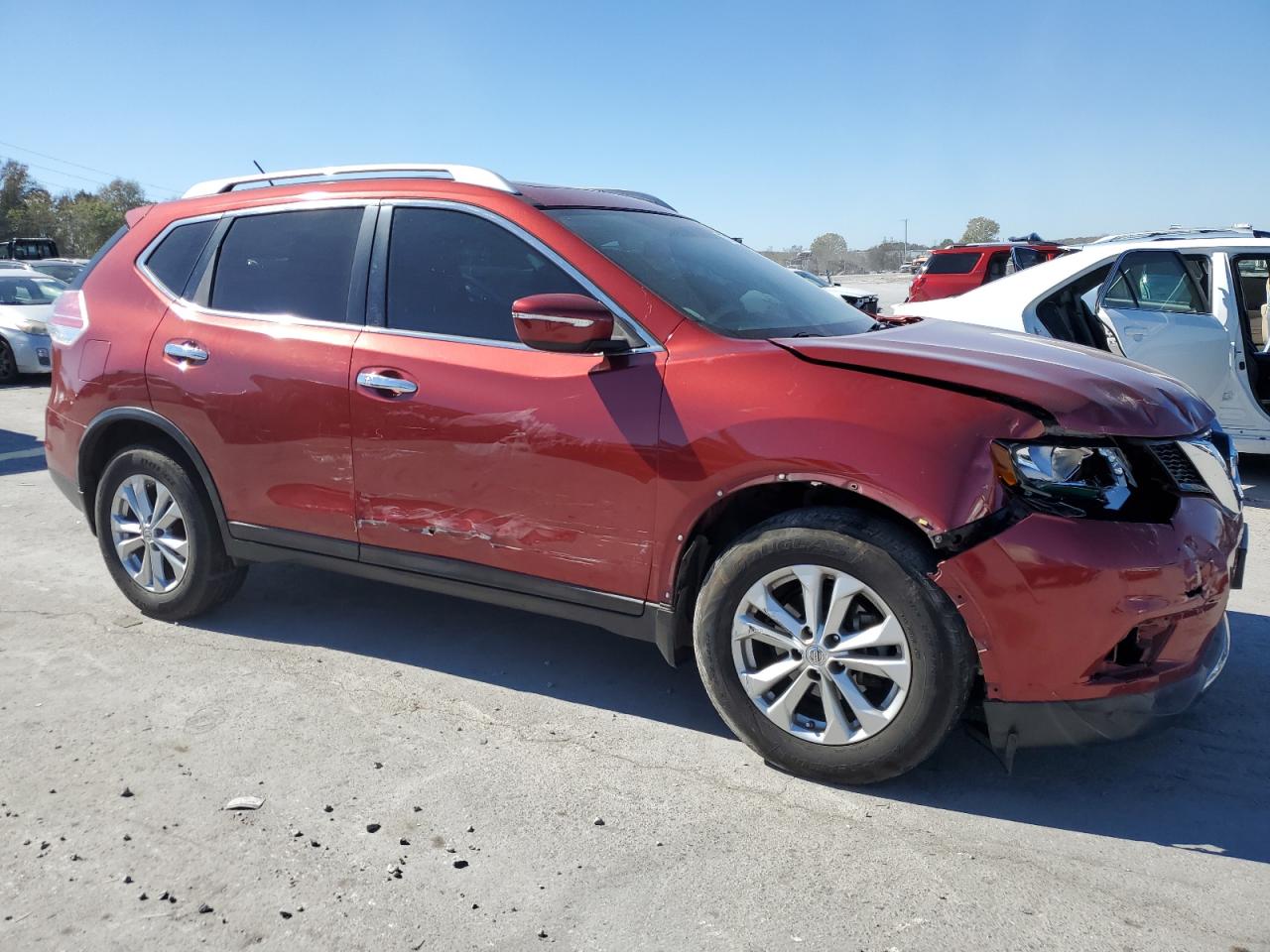 VIN 5N1AT2MVXEC854038 2014 NISSAN ROGUE no.4