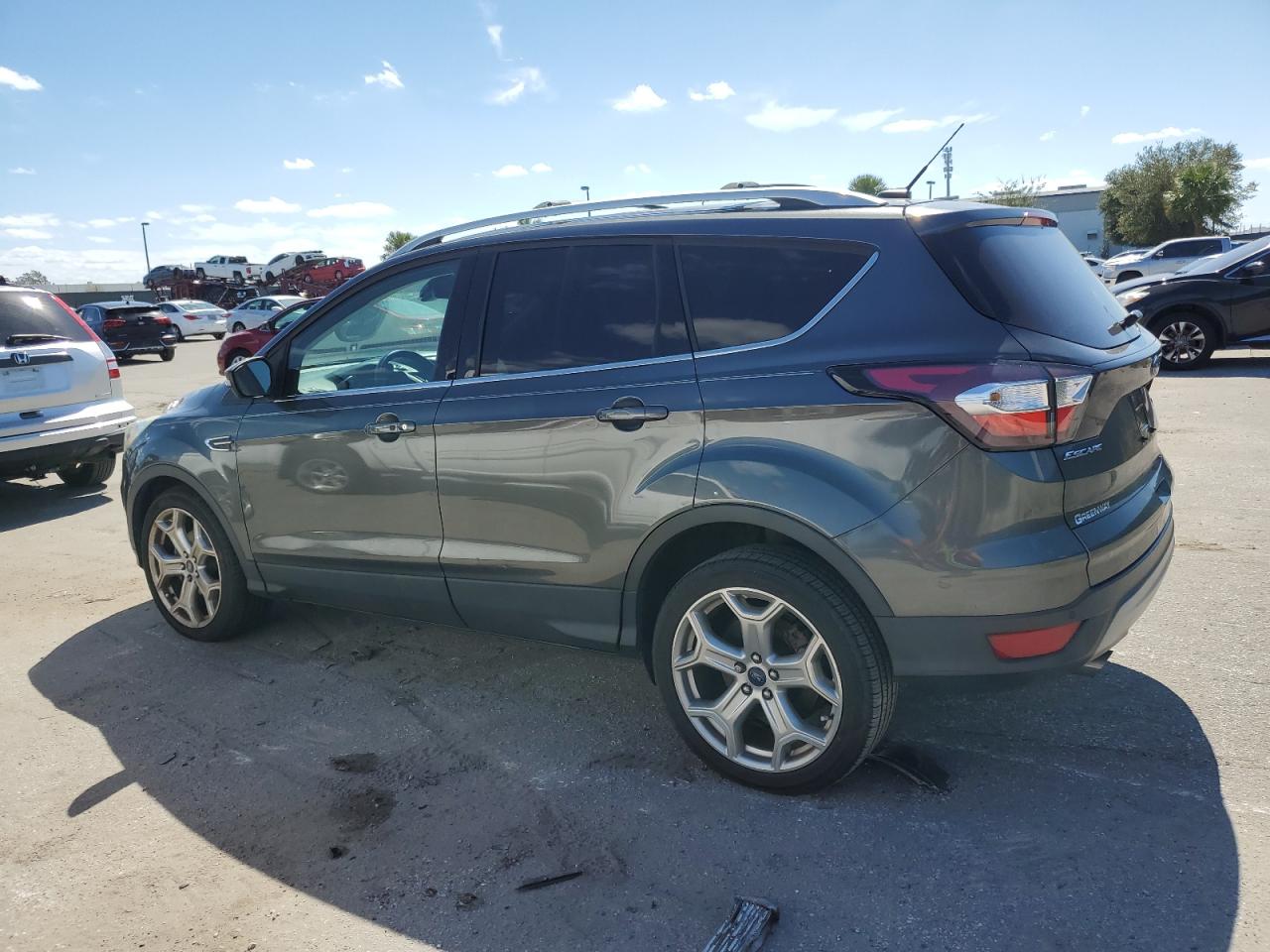 2017 Ford Escape Titanium VIN: 1FMCU0JD5HUB12862 Lot: 76189974