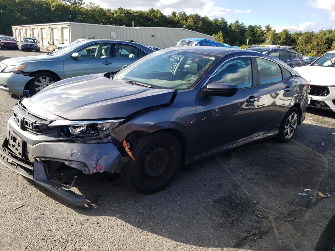 2016 Honda Civic Lx იყიდება Exeter-ში, RI - Front End