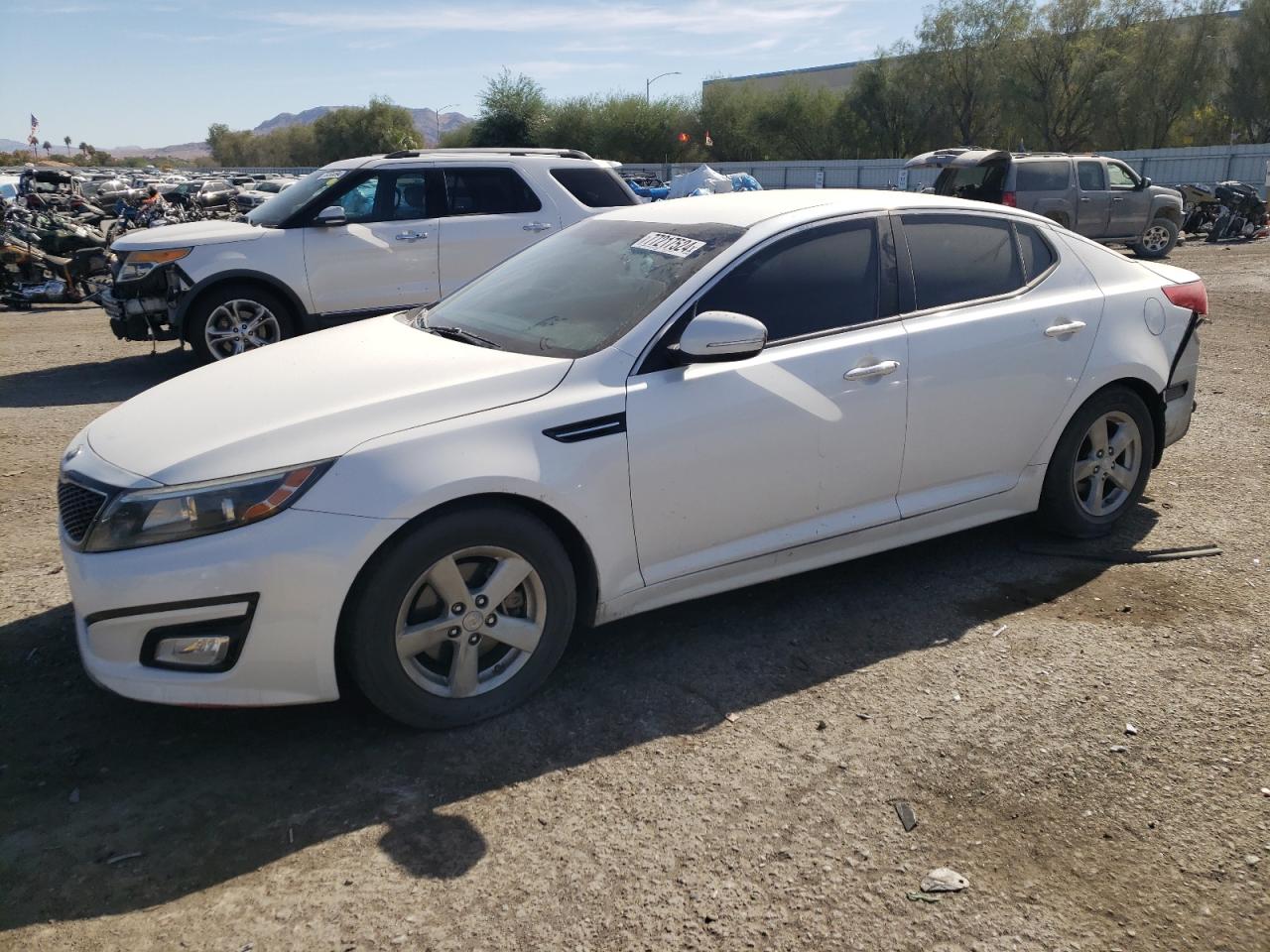 VIN KNAGM4A78F5600196 2015 KIA OPTIMA no.1