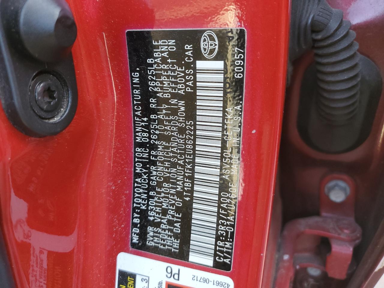 2014 Toyota Camry - Image 12