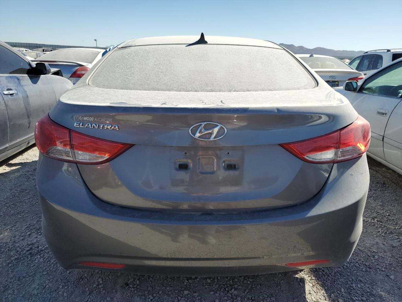 2012 Hyundai Elantra Gls VIN: 5NPDH4AE2CH117307 Lot: 69139484