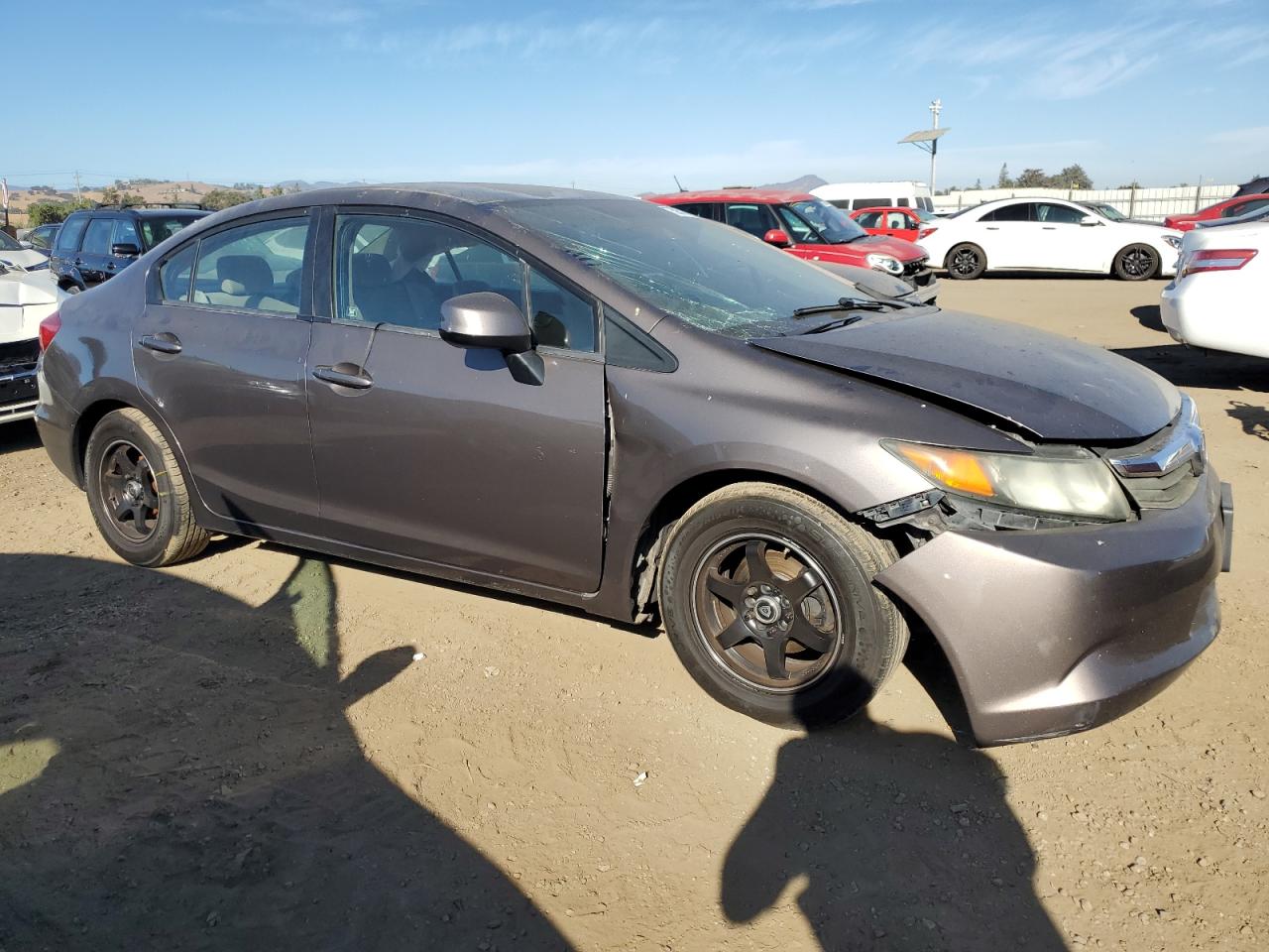 2HGFB2F5XCH545840 2012 Honda Civic Lx