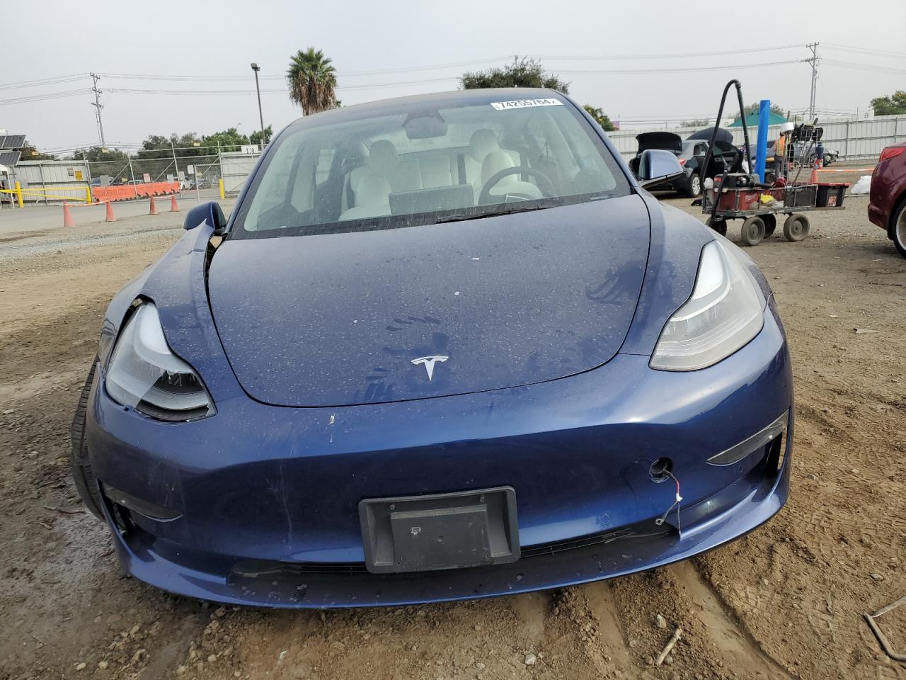 VIN 5YJ3E1EB2NF177317 2022 TESLA MODEL 3 no.5