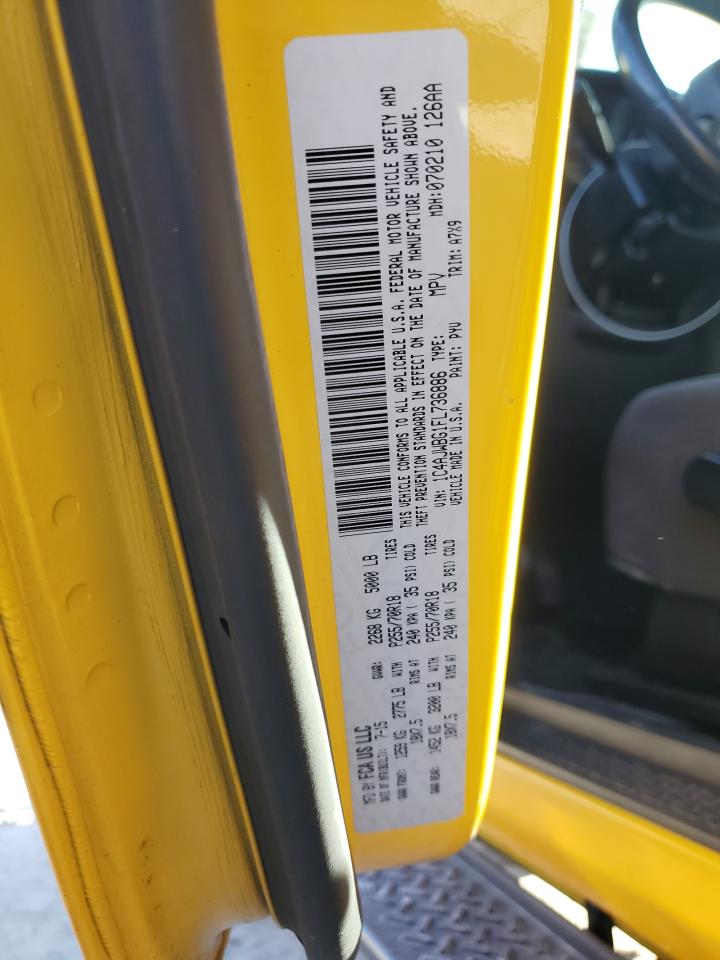 2015 Jeep Wrangler Sahara VIN: 1C4AJWBG1FL736886 Lot: 77013354