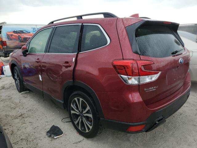  SUBARU FORESTER 2020 Красный