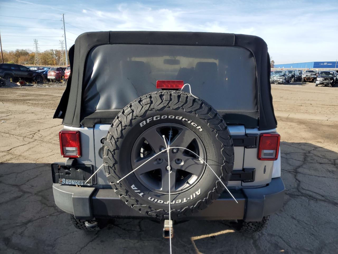 2016 Jeep Wrangler Sport VIN: 1C4AJWAGXGL167636 Lot: 77741404