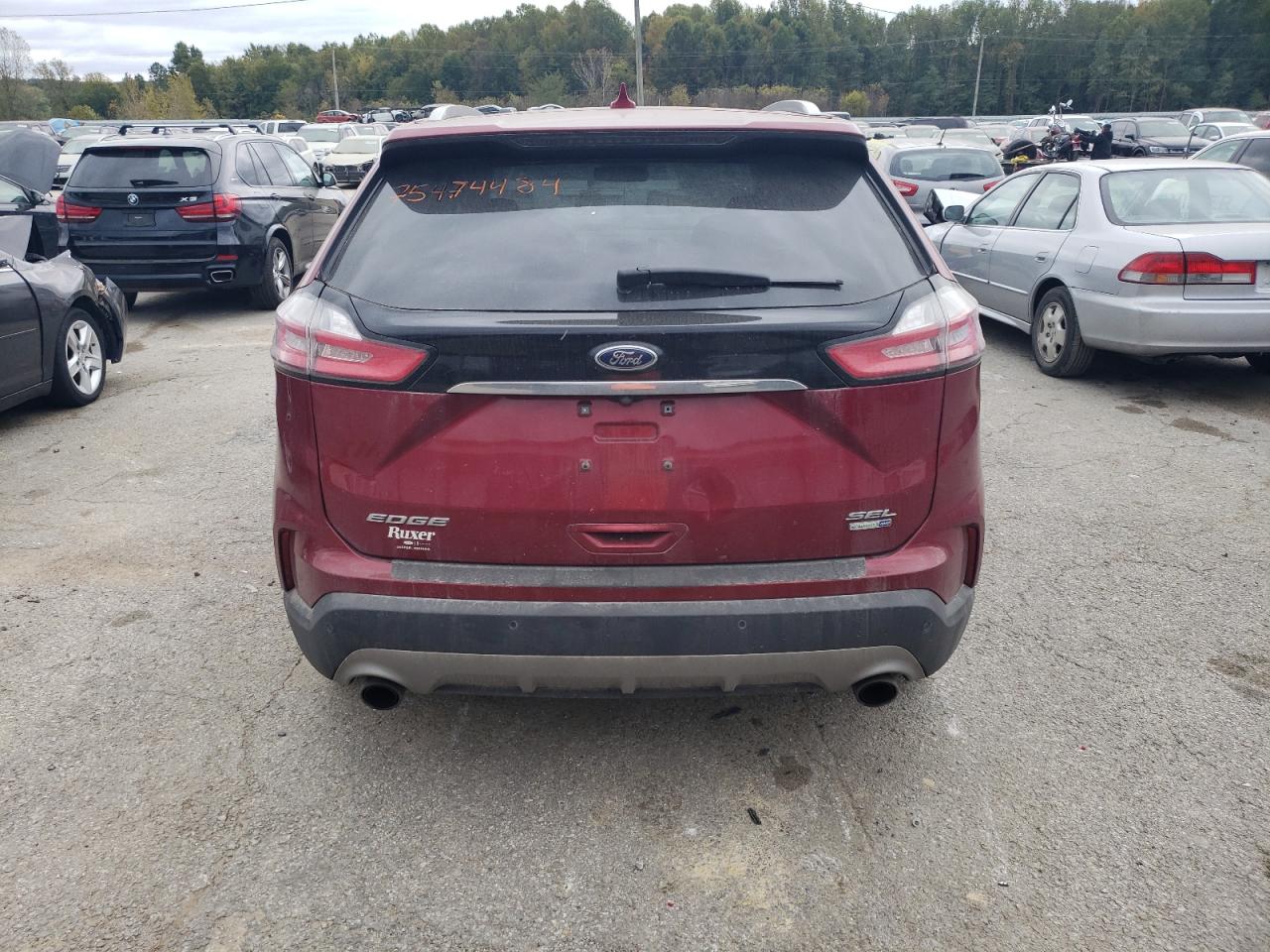 2019 Ford Edge Sel VIN: 2FMPK4J92KBC45893 Lot: 75474484