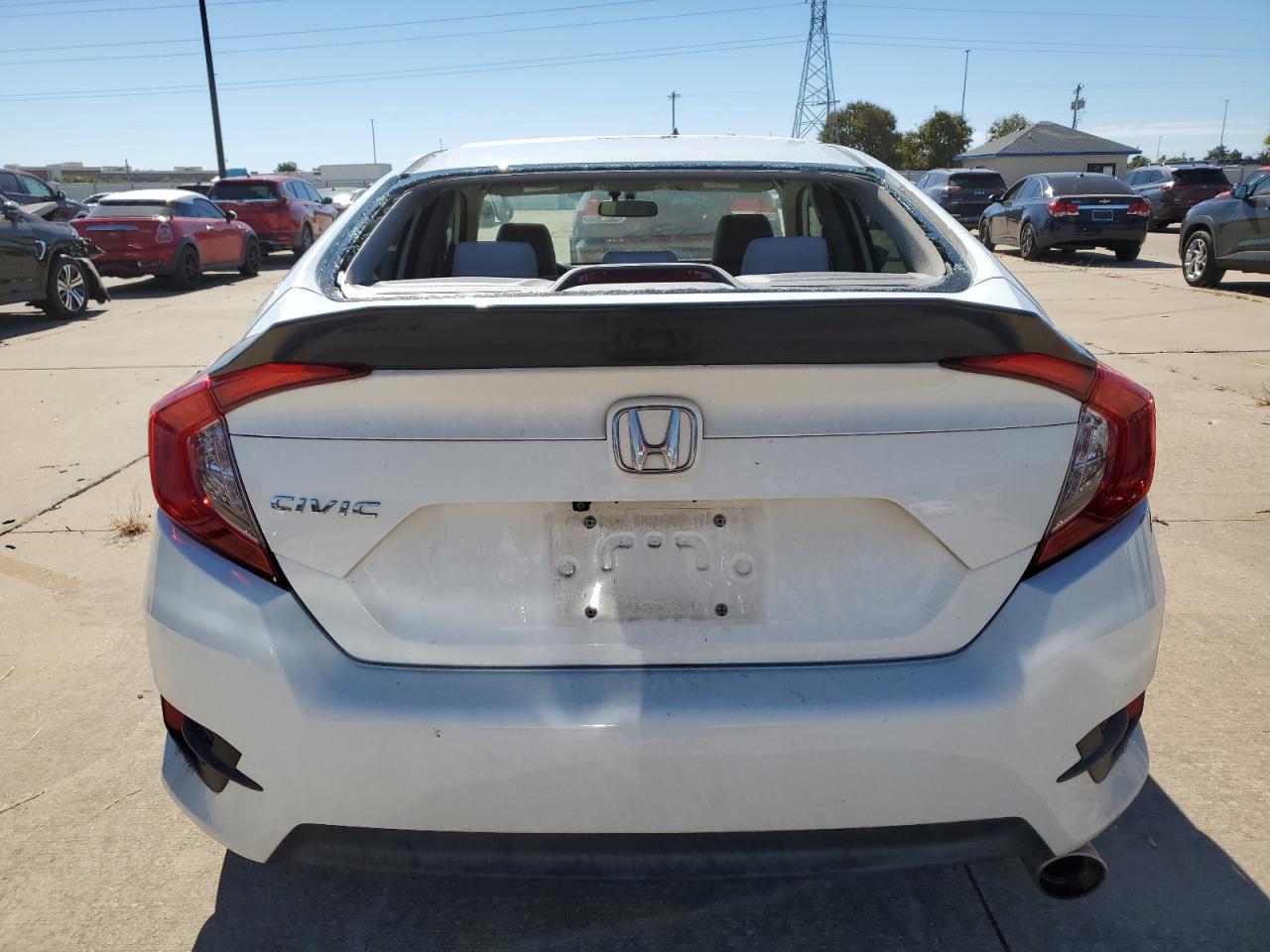 2018 Honda Civic Lx VIN: 19XFC2F55JE017496 Lot: 74695974