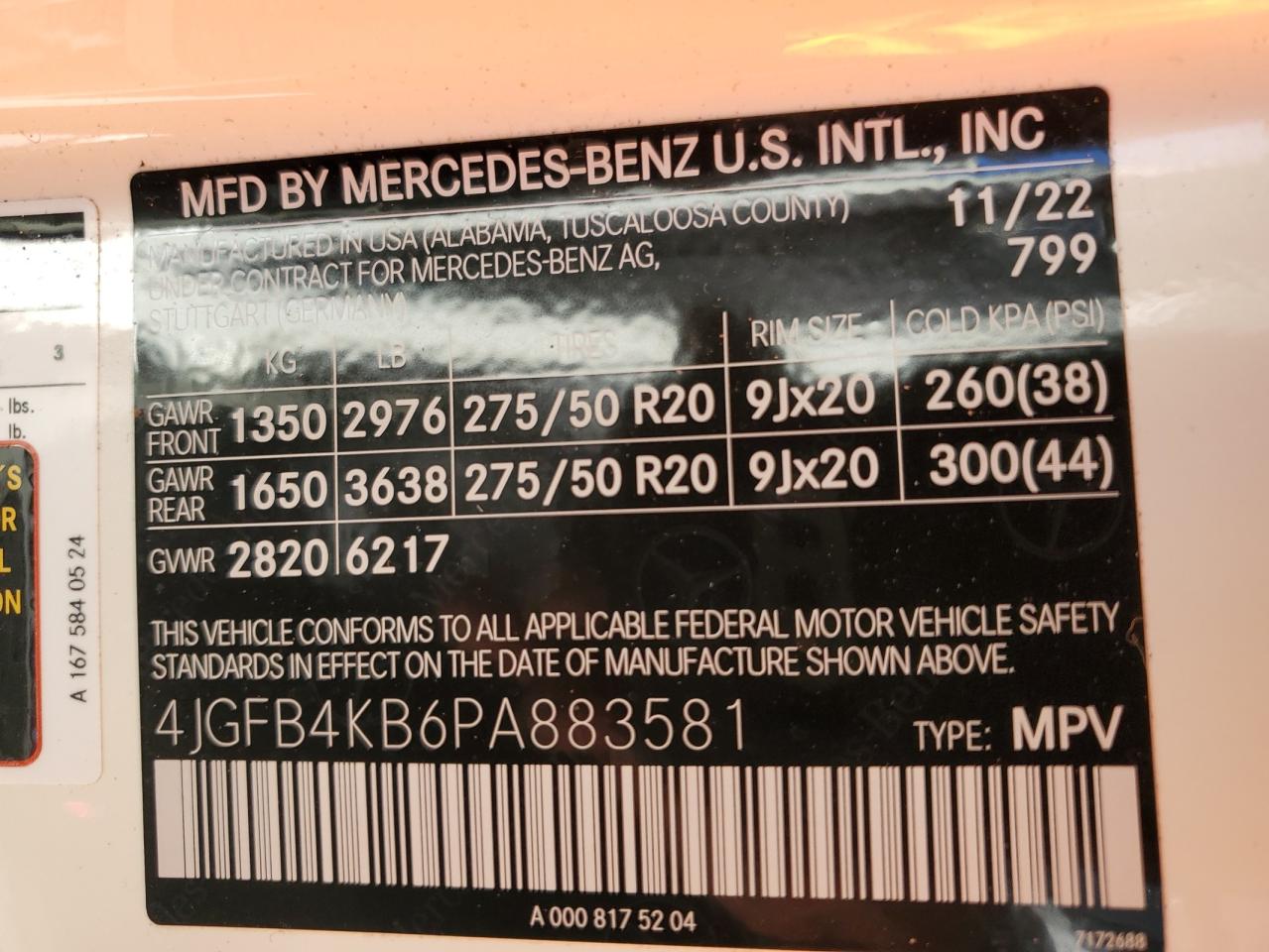 4JGFB4KB6PA883581 2023 Mercedes-Benz Gle 350 4Matic