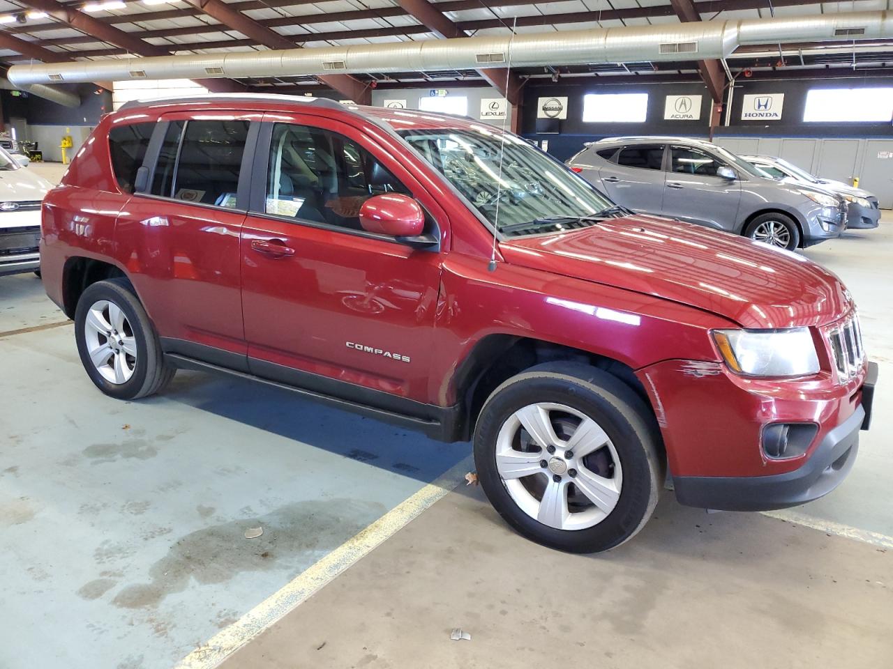 2016 Jeep Compass Latitude VIN: 1C4NJDEB0GD712788 Lot: 76759554