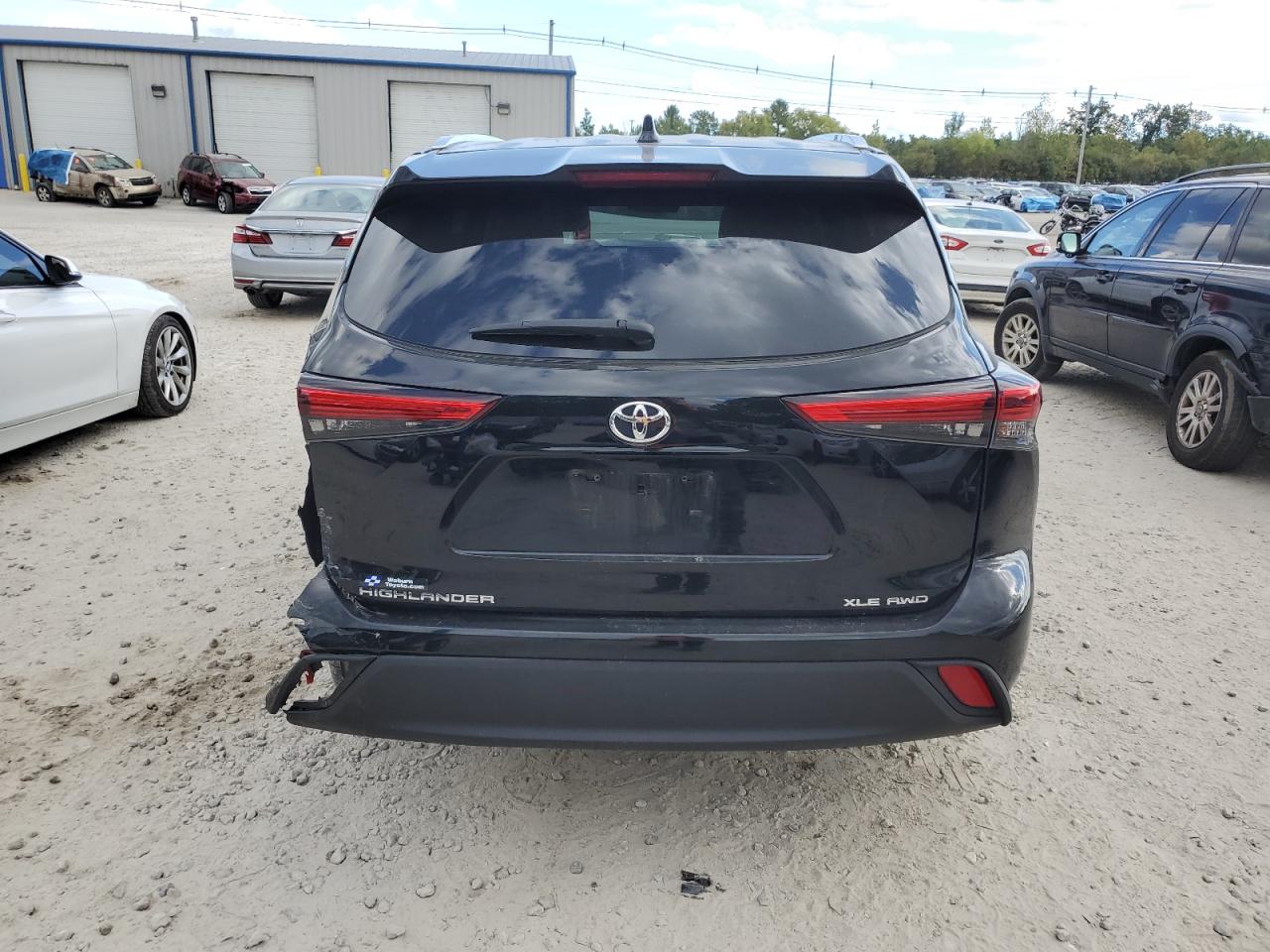 2021 Toyota Highlander Xle VIN: 5TDGZRBH7MS124989 Lot: 74277674