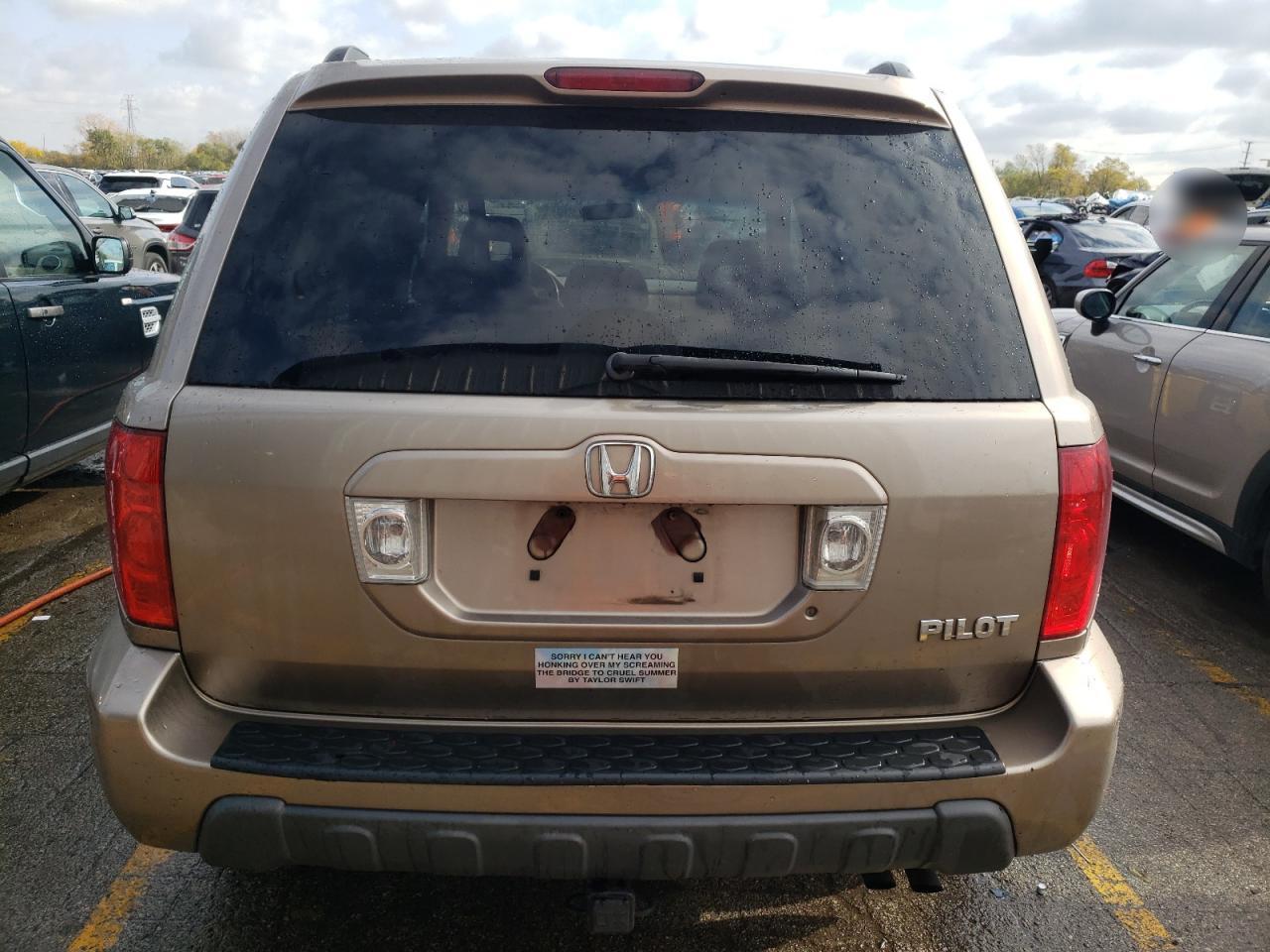 2004 Honda Pilot Exl VIN: 2HKYF18574H574031 Lot: 77522154