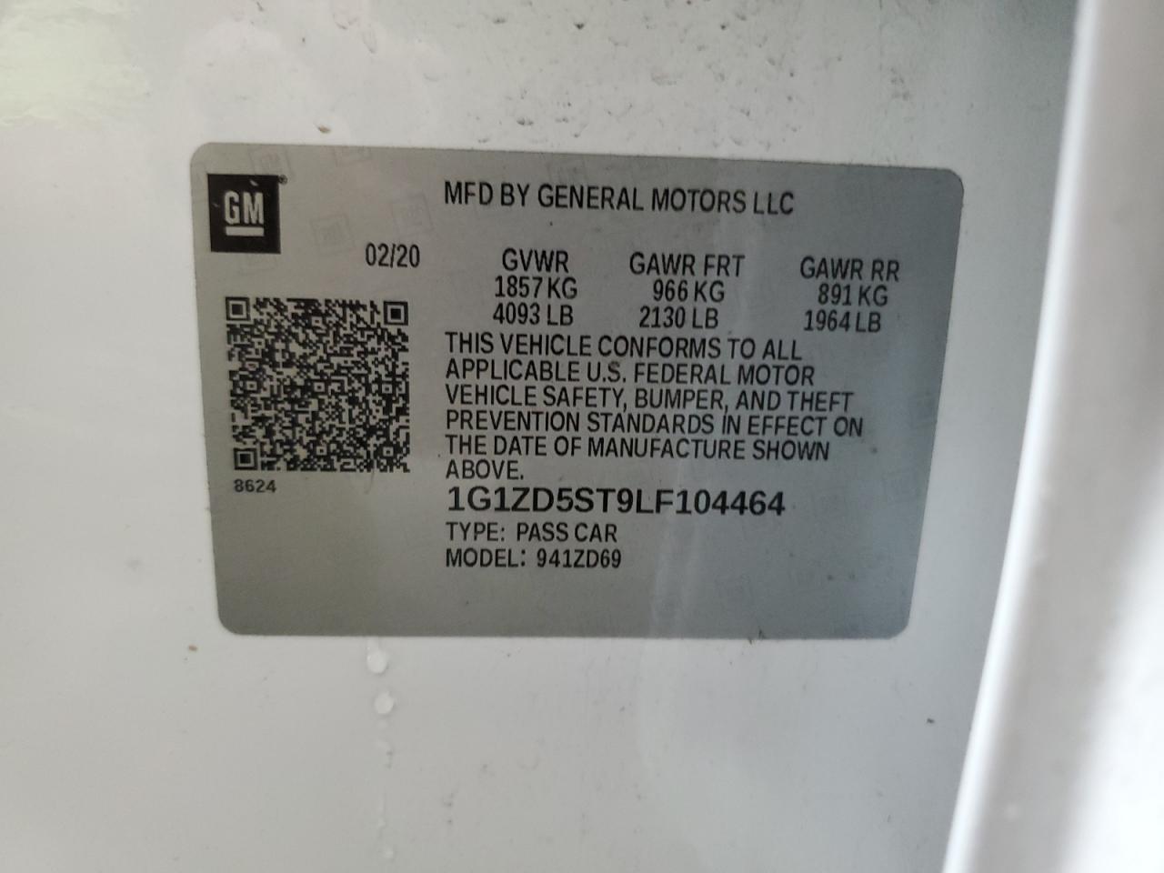2020 Chevrolet Malibu - Image 12