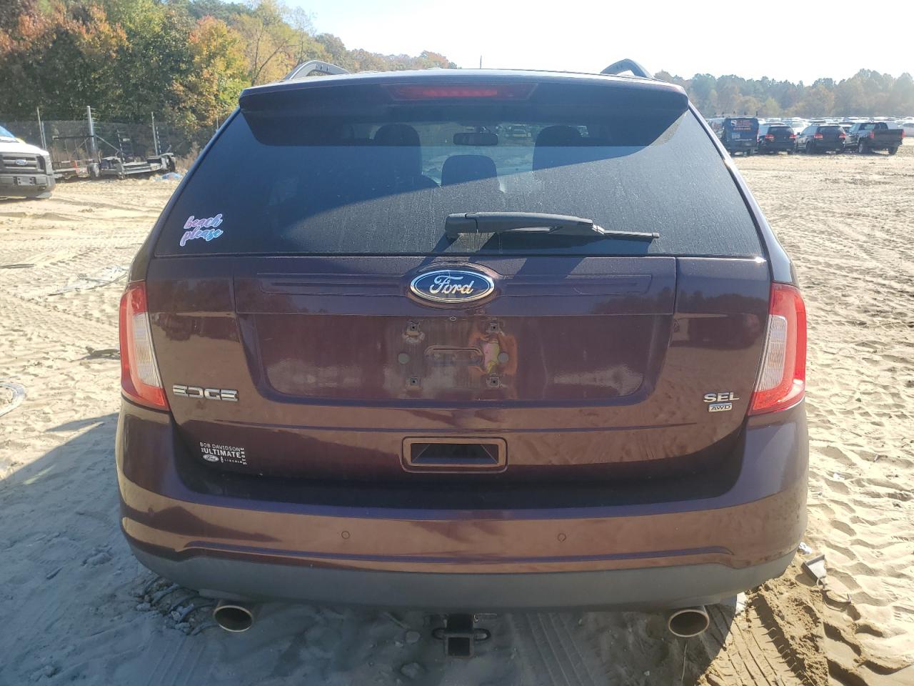 2011 Ford Edge Sel VIN: 2FMDK4JC7BBB21827 Lot: 77043854