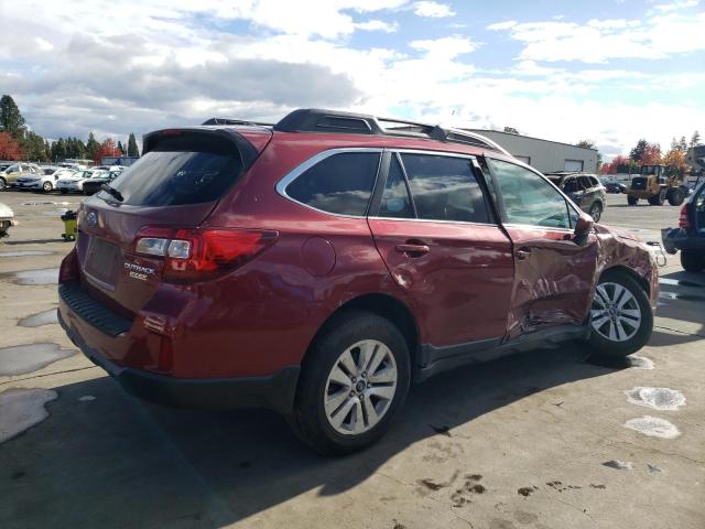  SUBARU OUTBACK 2015 Бургунді