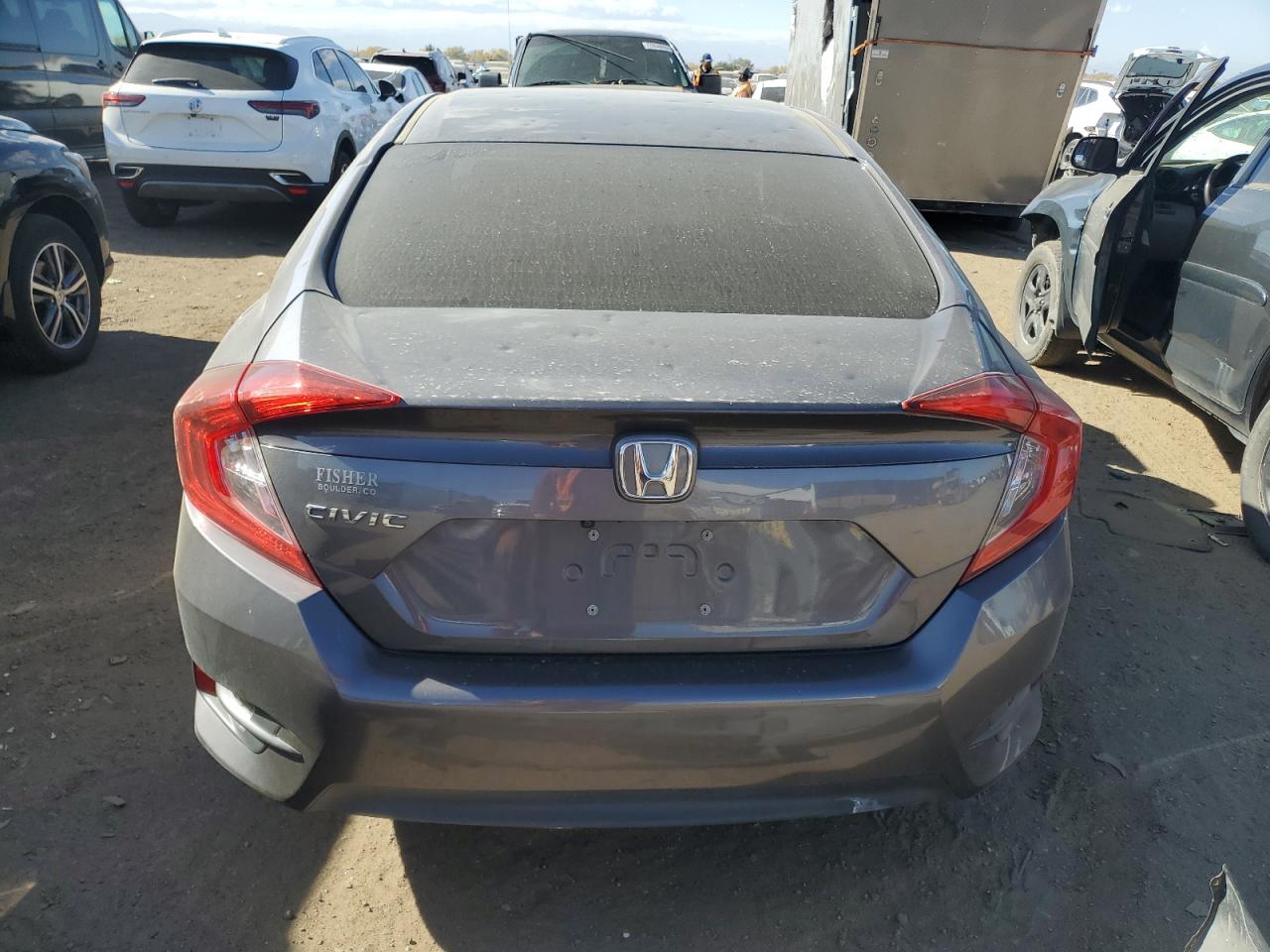 2HGFC2F55JH568033 2018 Honda Civic Lx