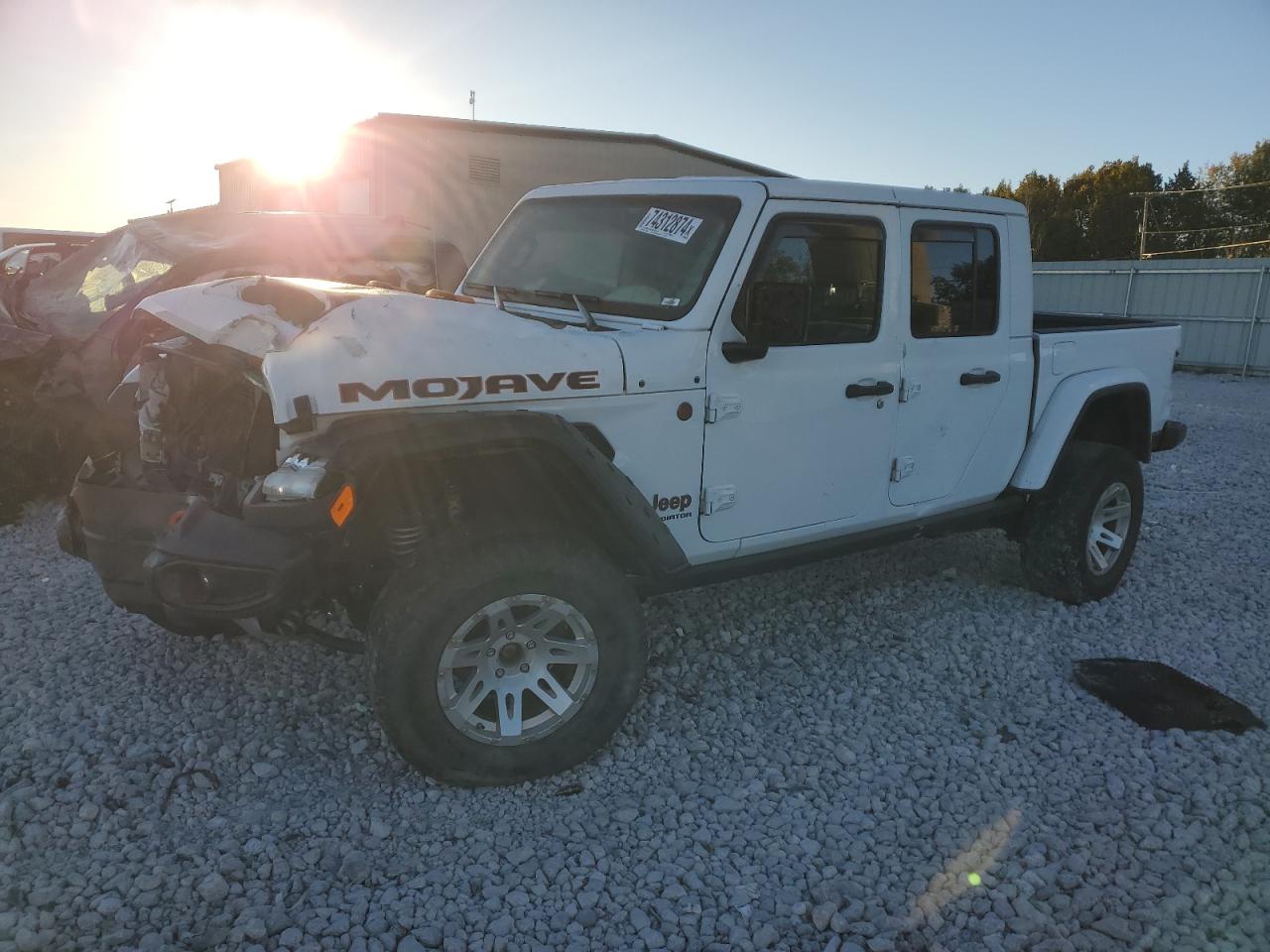 2022 Jeep Gladiator Mojave VIN: 1C6JJTEG1NL100887 Lot: 74312874