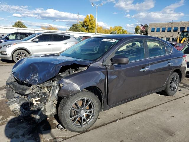 2015 Nissan Sentra S продається в Littleton, CO - Front End