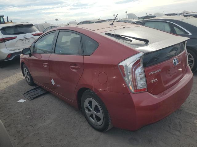  TOYOTA PRIUS 2012 Красный