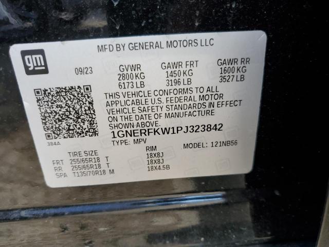 1GNERFKW1PJ323842 Chevrolet Traverse L 13