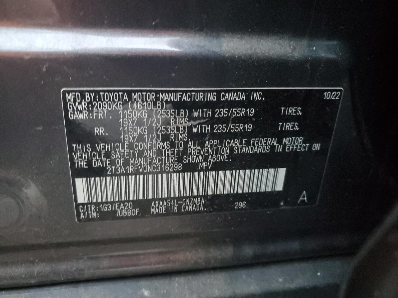 2022 Toyota RAV 4 - Image 13