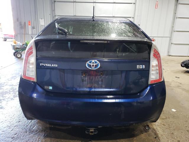  TOYOTA PRIUS 2013 Blue