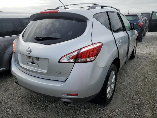  NISSAN MURANO 2012 Silver