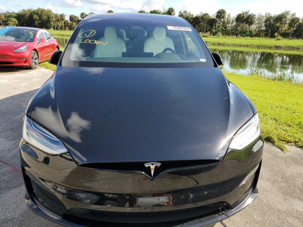 2022 Tesla Model X VIN: 7SAXCBE67NF354897 Lot: 74385994