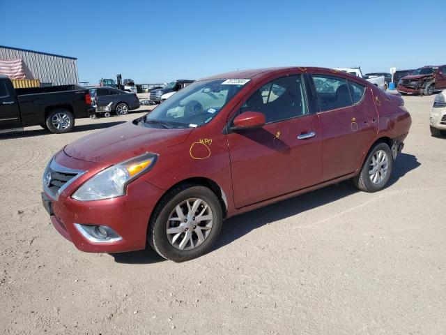  NISSAN VERSA 2018 Burgundy