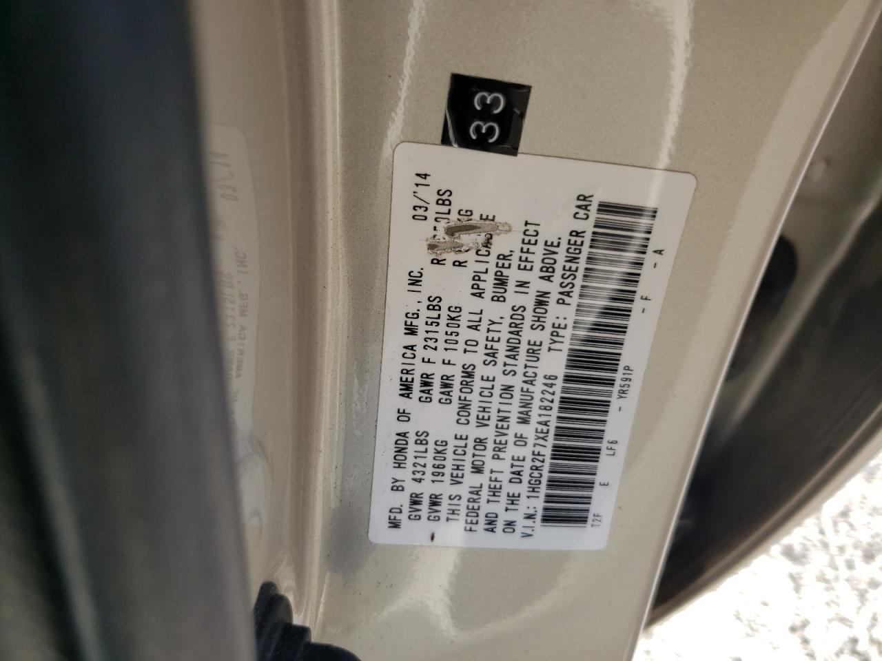 2014 Honda Accord - Image 12
