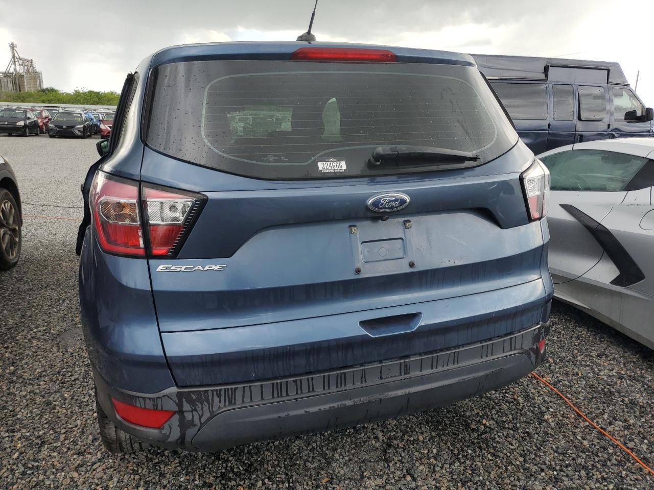 2018 Ford Escape S VIN: 1FMCU0F77JUA27983 Lot: 73918104