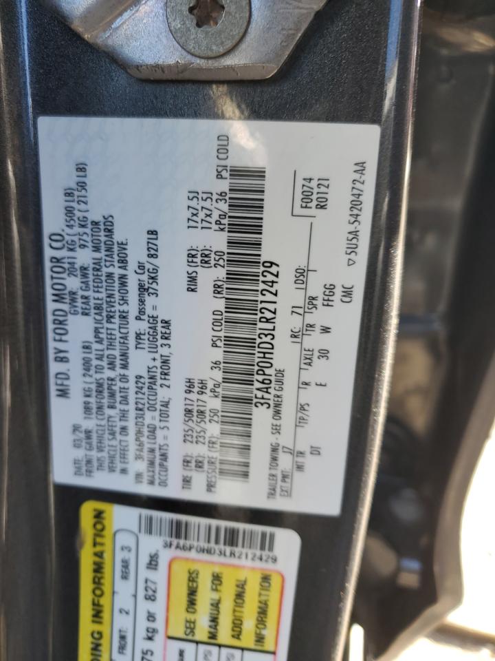 2020 Ford Fusion - Image 15