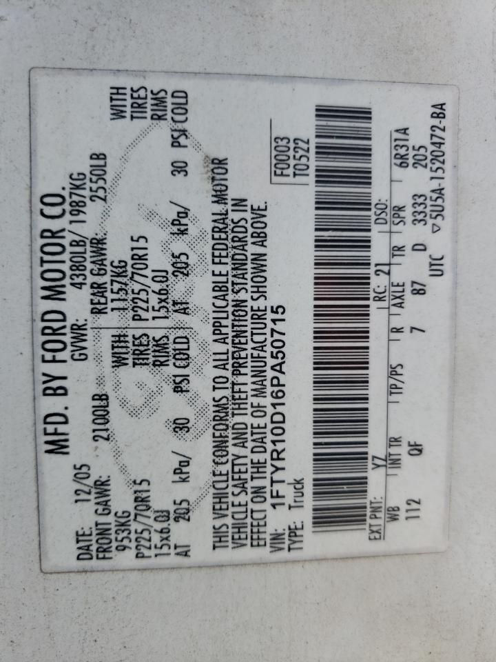 2006 Ford Ranger - Image 12