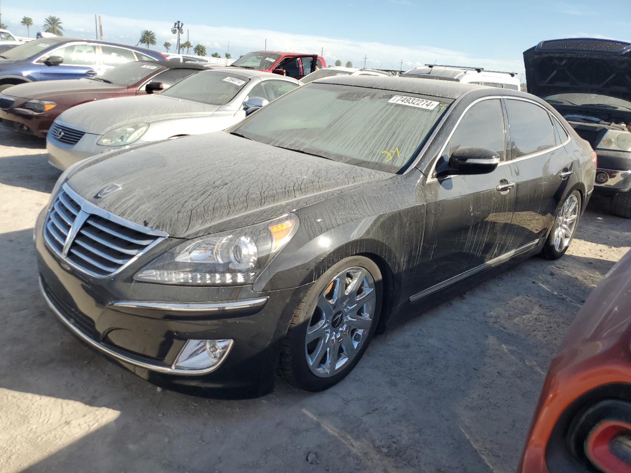 KMHGH4JH7CU050776 2012 Hyundai Equus Signature