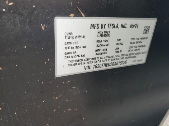 7G2CEHED2RA015326 Tesla Cybertruck  14