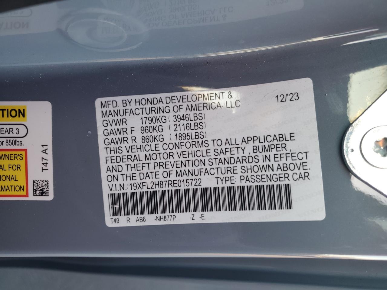 2024 Honda Civic - Image 13
