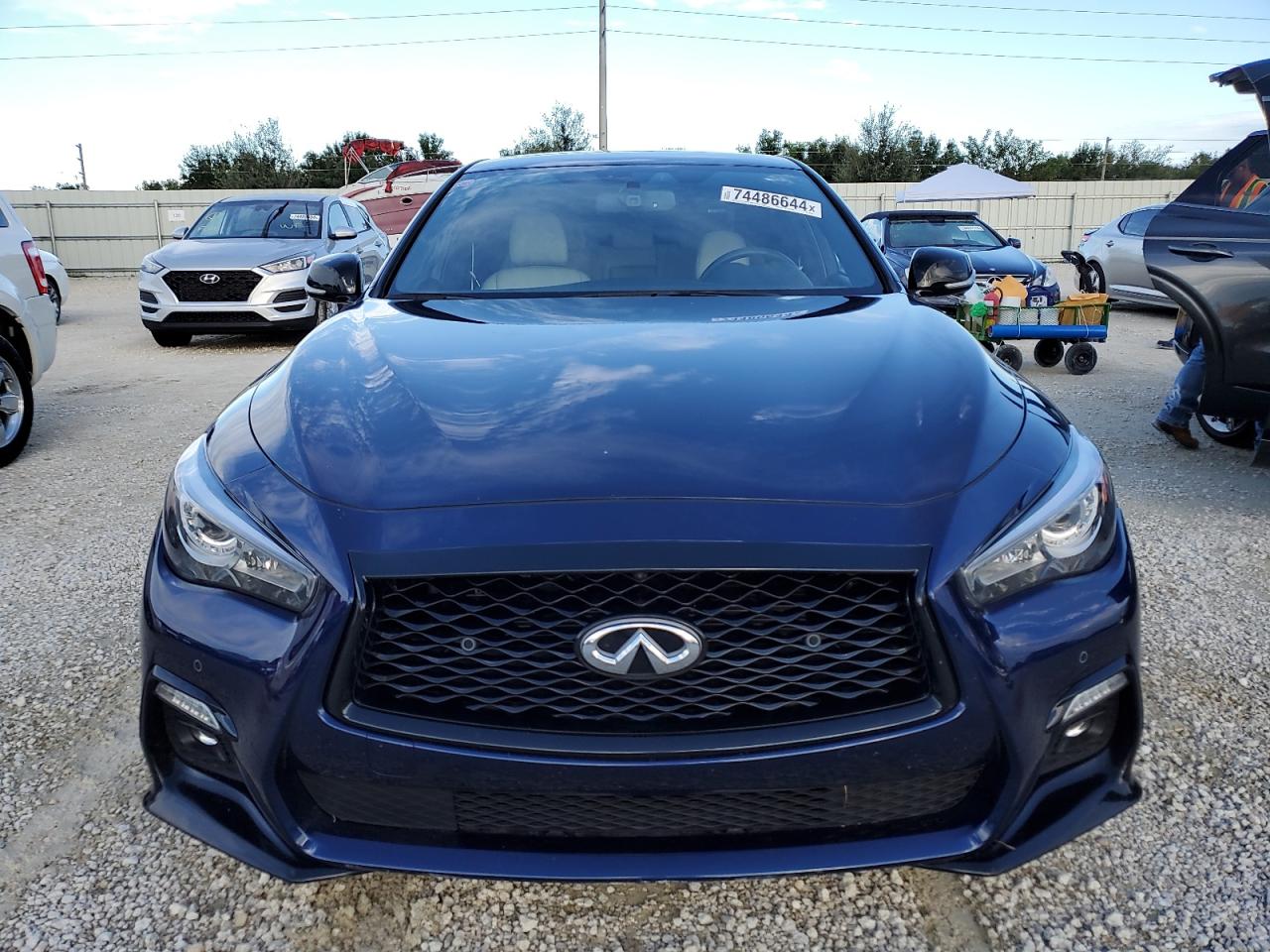 2023 Infiniti Q50 Sensory VIN: JN1EV7CP2PM512518 Lot: 74486644