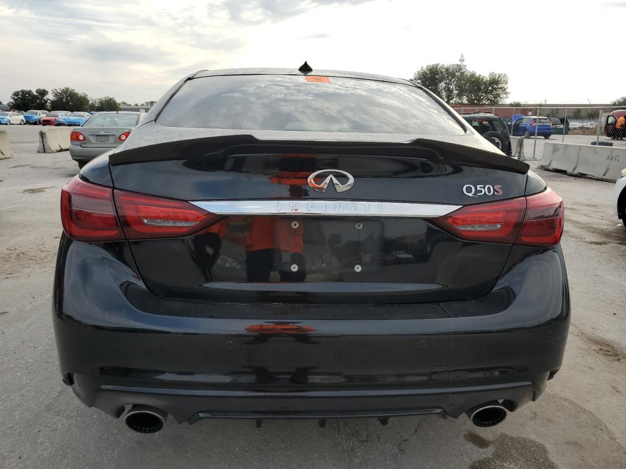 2018 Infiniti Q50 Red Sport 400 VIN: JN1FV7AP3JM460816 Lot: 77815324