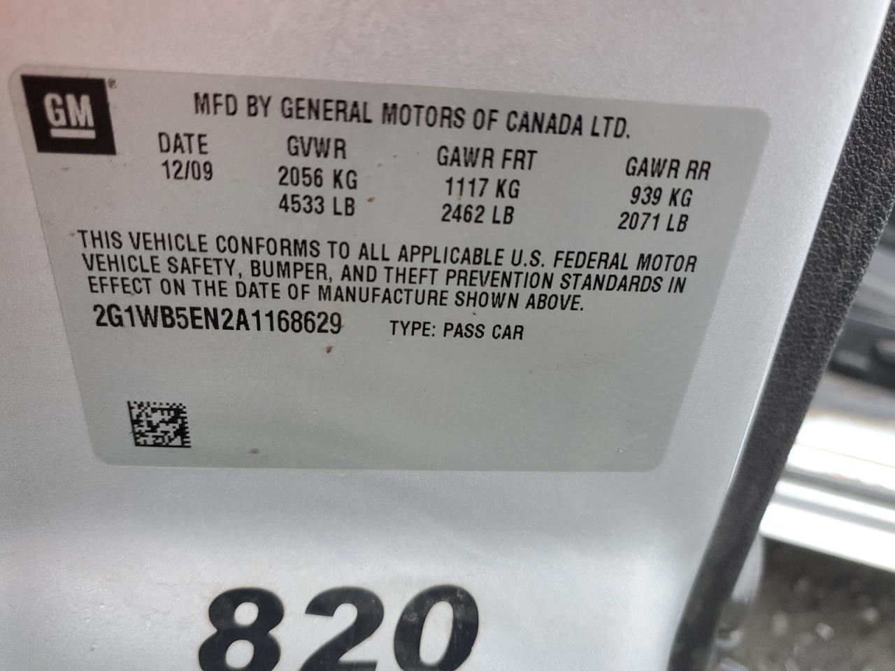 2010 Chevrolet Impala - Image 14