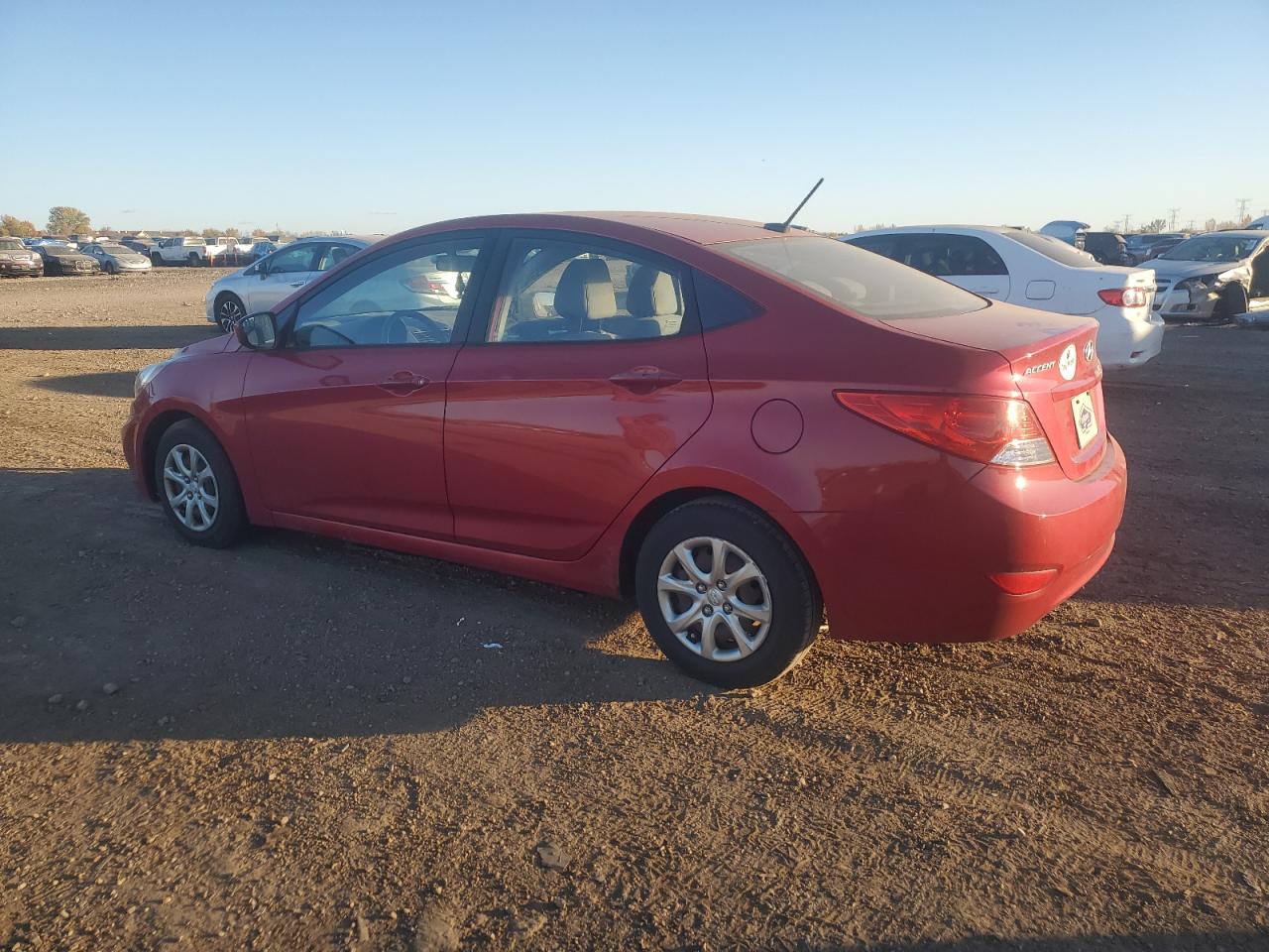 VIN KMHCT4AE0EU619568 2014 HYUNDAI ACCENT no.2