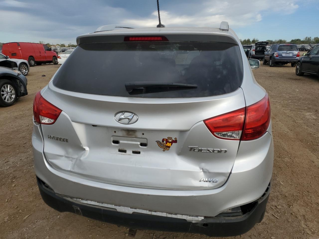 2011 Hyundai Tucson Gls VIN: KM8JUCACXBU226055 Lot: 74624884