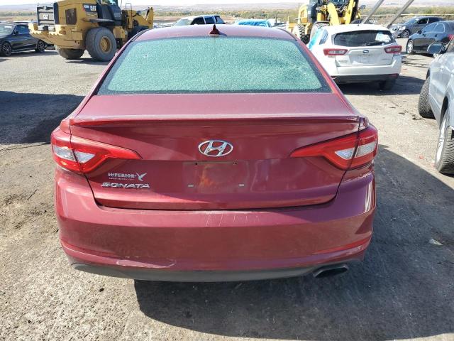  HYUNDAI SONATA 2015 Бургунди