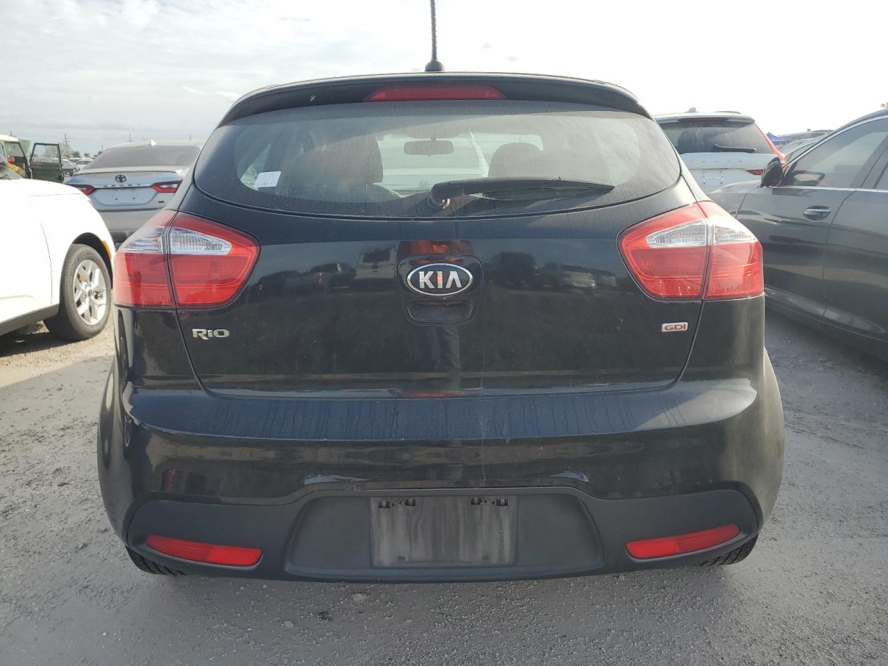 2015 Kia Rio Lx VIN: KNADM5A38F6515973 Lot: 76196154