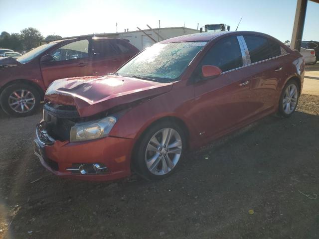  CHEVROLET CRUZE 2014 Czerwony