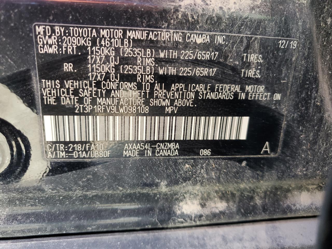 2020 Toyota RAV 4 - Image 13