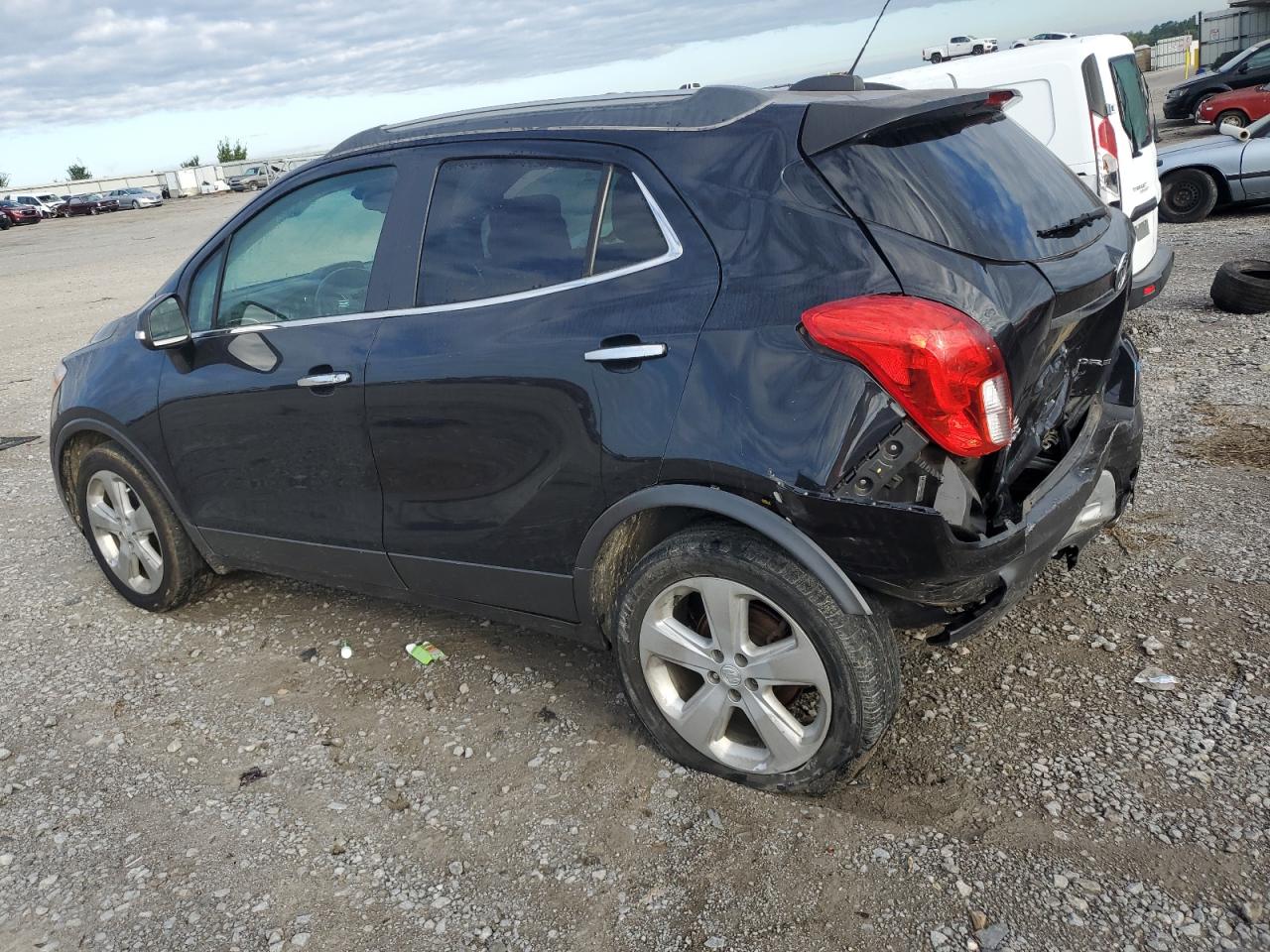 2015 BUICK ENCORE with BIOHAZARD/CHEMICAL damage, VIN KL4CJBSB0FB269546