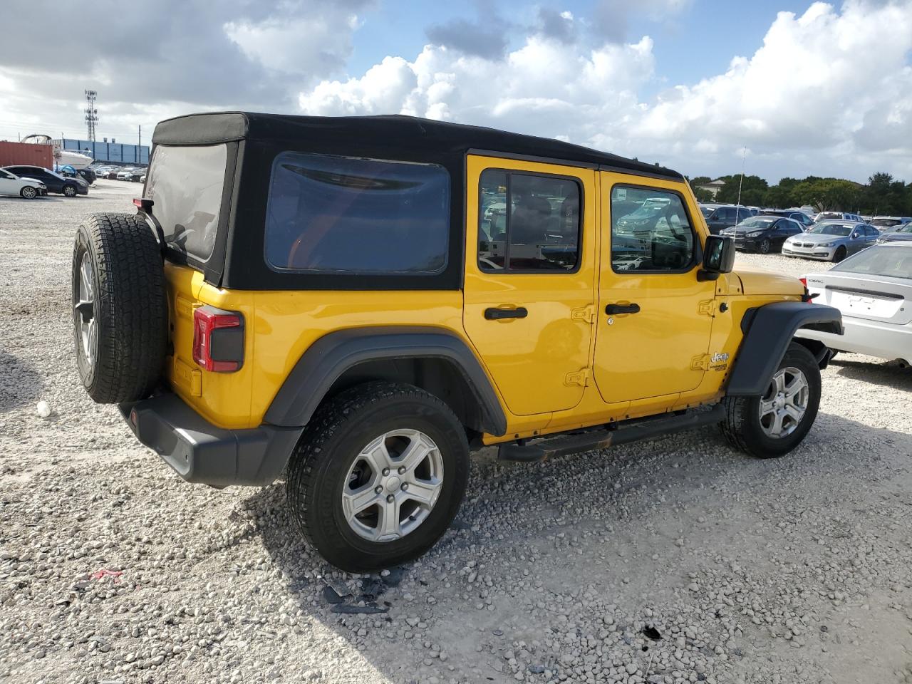 2019 Jeep Wrangler Unlimited Sport VIN: 1C4HJXDG0KW505908 Lot: 76975954