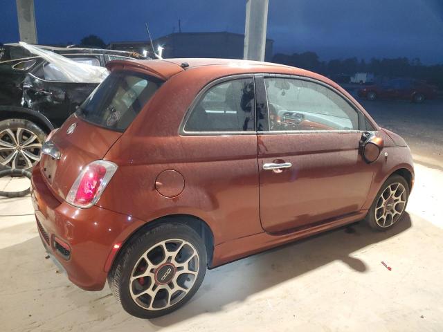  FIAT 500 2014 Оранжевый